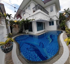 Pool villa for rent in Vung Tau near Back beach 