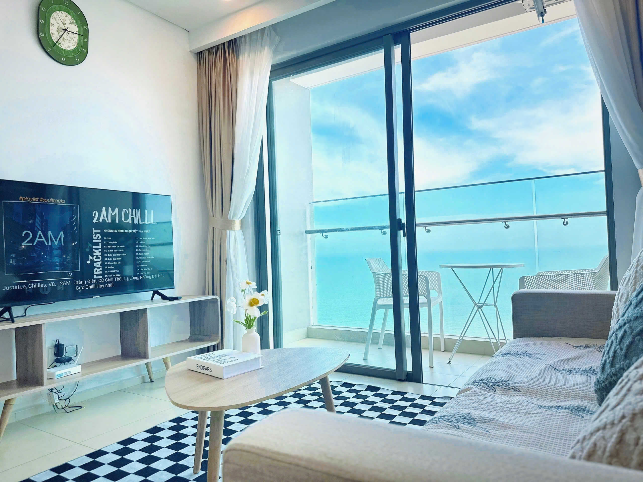 Seaview 02+BR apartment for rent in The Song Vung Tau