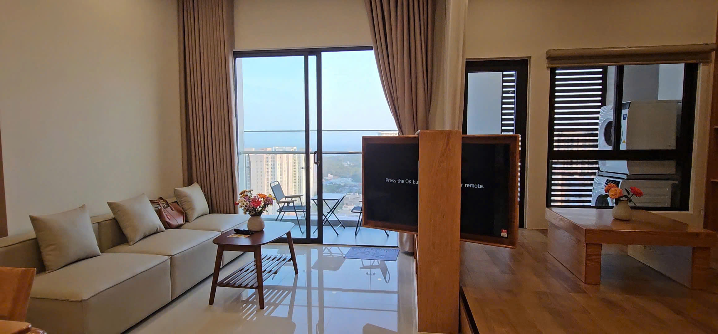 High floor apartment for rent in Vung Tau Center Point